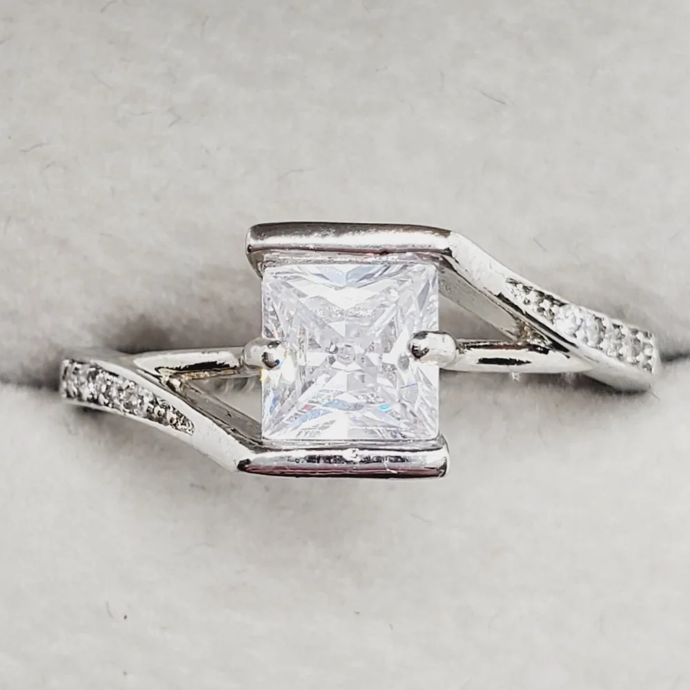 Princess Cut Ring